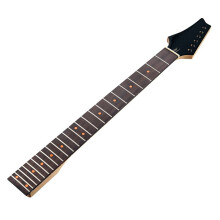 Gitarrenhals für Linkshänder, 24 Bünde, 25,5 Zoll, Ahorn-Palisander-Griffbrett, für Gitarrenteile im -Stil