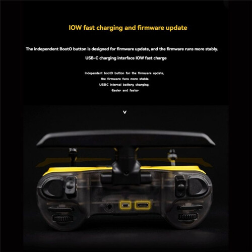 JUMPER Radio Remote Controller ELRS 2.4GHz Hall Gimbals ELRS Transmitter Remote Control for RC FPV Drone 2