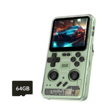 RGB20PRO Retro Handheld Game Console 64GB 3.2inch IPS Screen Built-in WiFi+ for GB//GBC/PSP Simulator A
