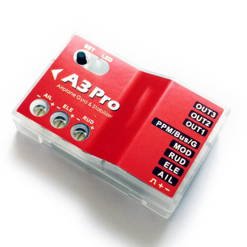 A3 Pro Aeroplane RC Flight Controller Stabilizer System Stabilizer Gyro for RC Airplane Fixed-Wing Copter 2