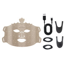 Gesichtsmaske Zur Verjüngung, Elektrische Anti-Aging-Maske, LED-Photonen-Silikonmaske, Fortschrittliche Photonenmaske