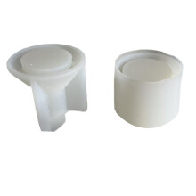 Molde de Silicone para Casa Redonda Molde para Casa de Vela de Chá Molde para Casa de Lanterna