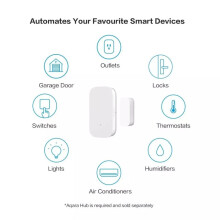 4pcs Door Window Sensor Zigbee Wireless Connection Door Sensor Work for Gateway Mi Home HomeKit