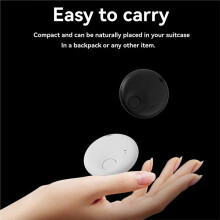 GPS Tracker for Android for Find My Wearable Airtag Device for Car and Personal Tracking Black