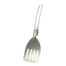 Outdoor Folding Frying Shovel Portable 304 Stainless Steel Tableware For Outdoor Travel