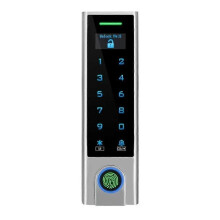 Fechadura inteligente Wi-Fi com acesso por impressão digital, teclado RFID, à prova d'água e controle remoto Wi-Fi para segurança residencia