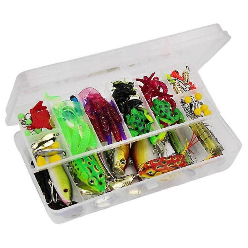 Kit de 141 appâts Luya multicouches pour la pêche en eau douce - Accessoires de pêche