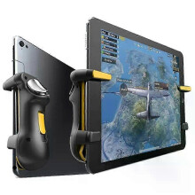 PUBG Trigger Controller Gamepad 2025 kompatibel mit iPad Tablet Kapazitiv L1R1 Zielknopf Joystick Griff kompatibel mit Handy FPS Spielzubehö