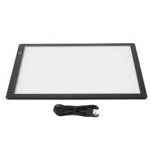 Visualizzatore di diapositive A4 ultra sottile alimentato tramite USB con luce LED soffusa, 3 modalità di luminosità, scanner per negativi e