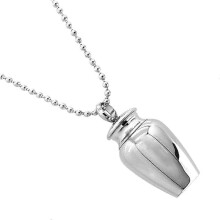 Urn Necklace Stainless Steel Necklace Memorial for