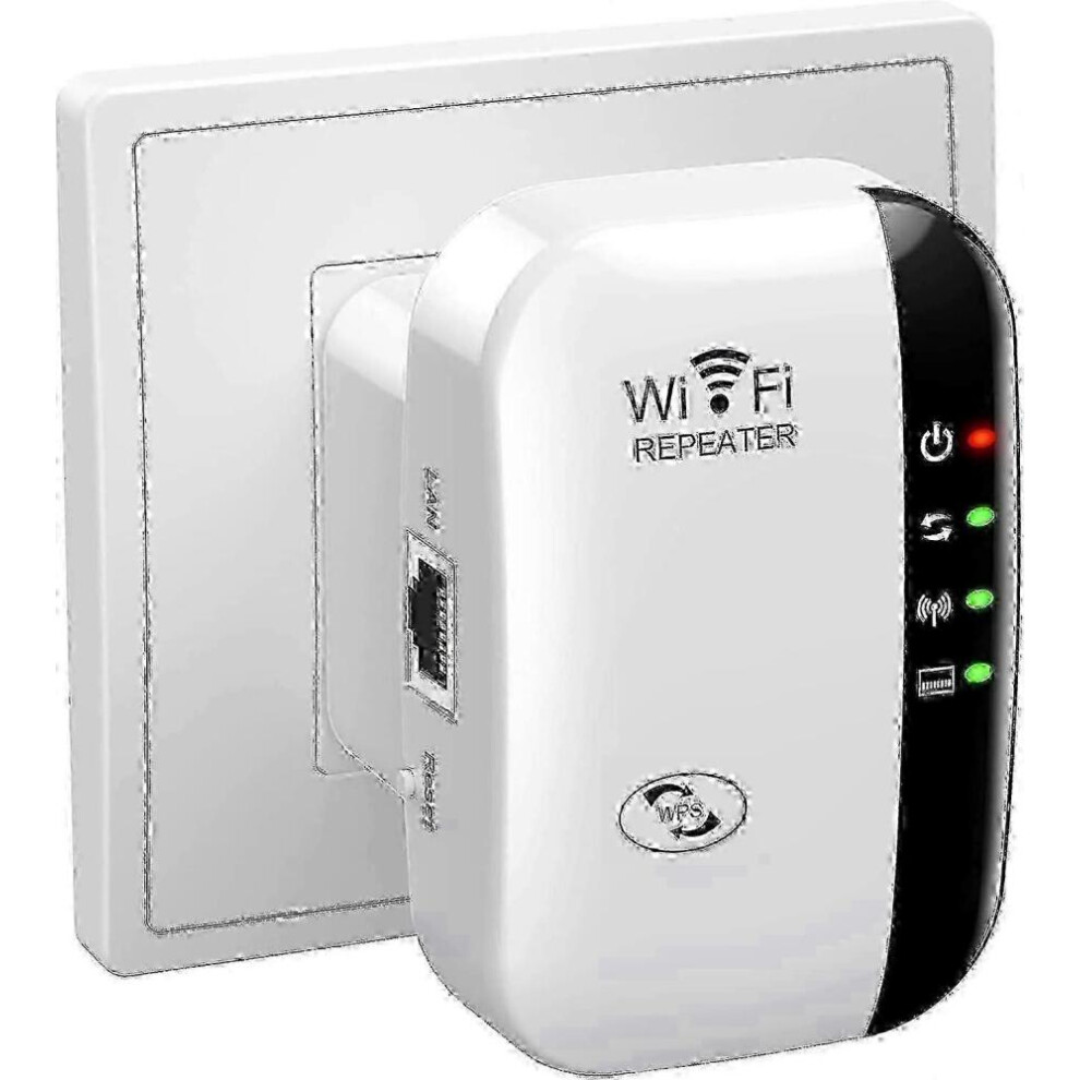 High-Speed Network Extender For 2025, Boosts Wi-Fi Coverage Up To 5000 Sq. Ft, Supports 50 Devices, Advanced Repeater Technology 9361375633370