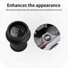 Cigarette Lighter Dust Plug Waterproof Plug, Cigarette Lighter Protective Cover Replacement for BMW G-Series G20 G21 G28 X5 G05 X6 G06 6134