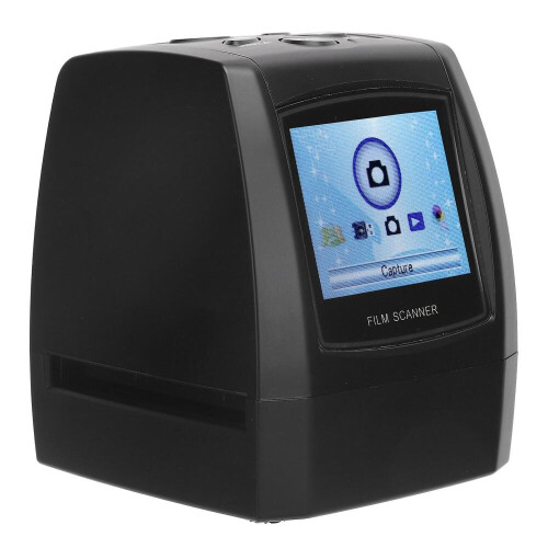 Digitize Memories with 135/35mm Film Scanner - USB2.0, 2.36" LCD, US Plug, Multi-Language 2
