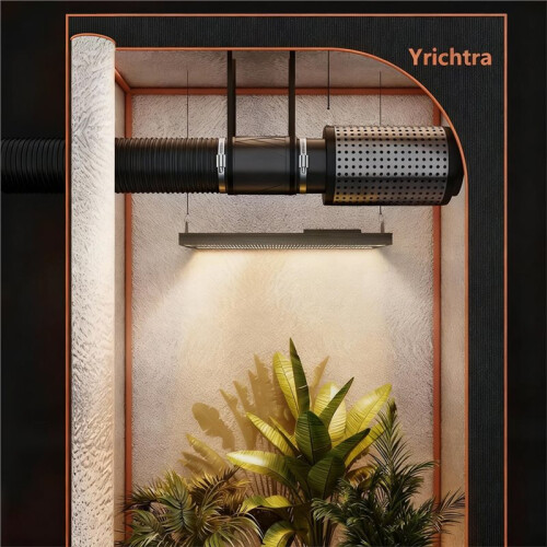 6" Pipe Fan Adjustable Flue Fan for Efficient Air Circulation, Quiet Extractor Fan for Conservatories, Basements 2