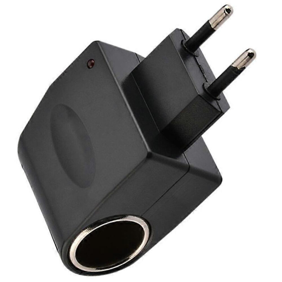 Car Cigarette Er Adapter Car Cigarette Er Socket Charger Adapter Eu, 220V To 12V, 6W Light 9361375597535