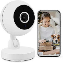 Indoor Security Camera, Baby Monitor Smart Home Ip Wi-fi Camera With Night Vision