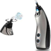 Aspiratore per cerume, Aspiratore per la rimozione del cerume, Pulitore per orecchie girevole, Strumento per la rimozione del cerume con asp