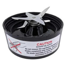 Cuchilla de extracción de 6 cuchillas, accesorios de repuesto compatibles con la licuadora Bullet de 1000 W