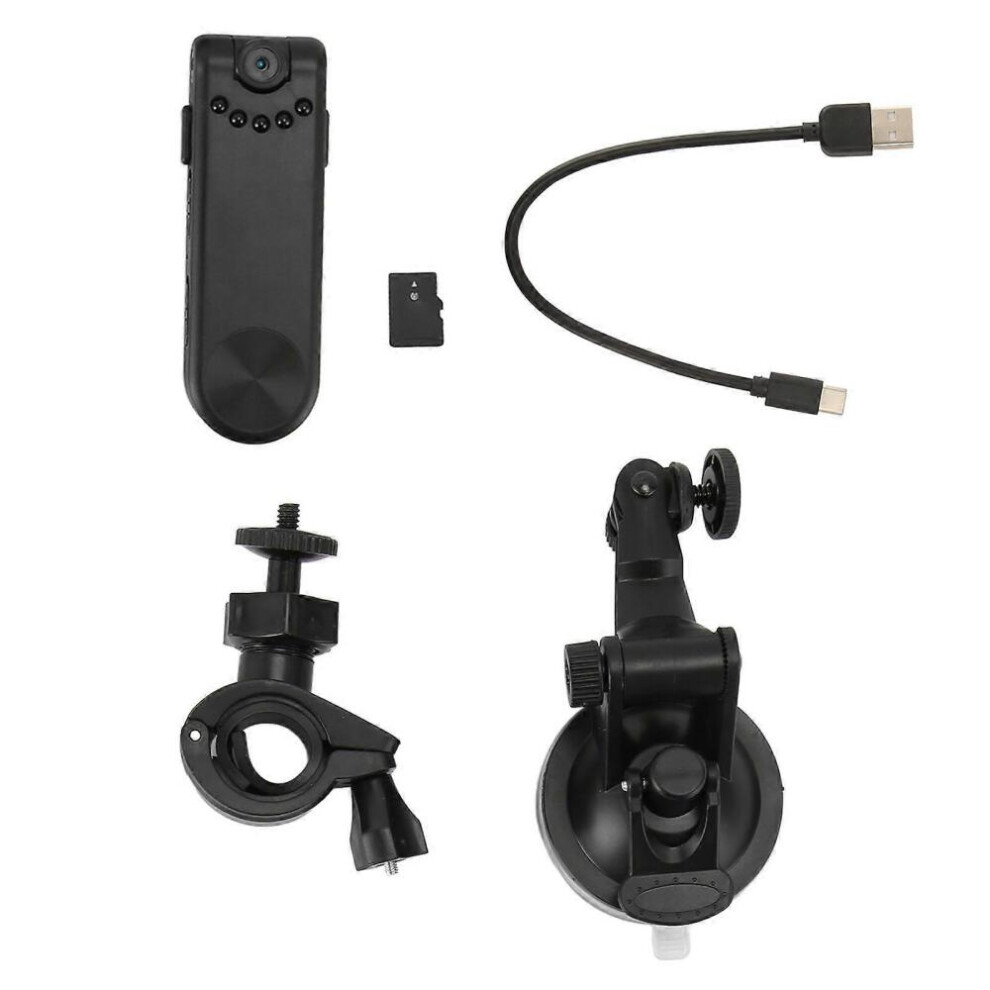 Portable Video Recorder 1080P Hd Noise Reduction Night Vision Mini Pocket Law Enforcement Camera 8Gb 9361375628789
