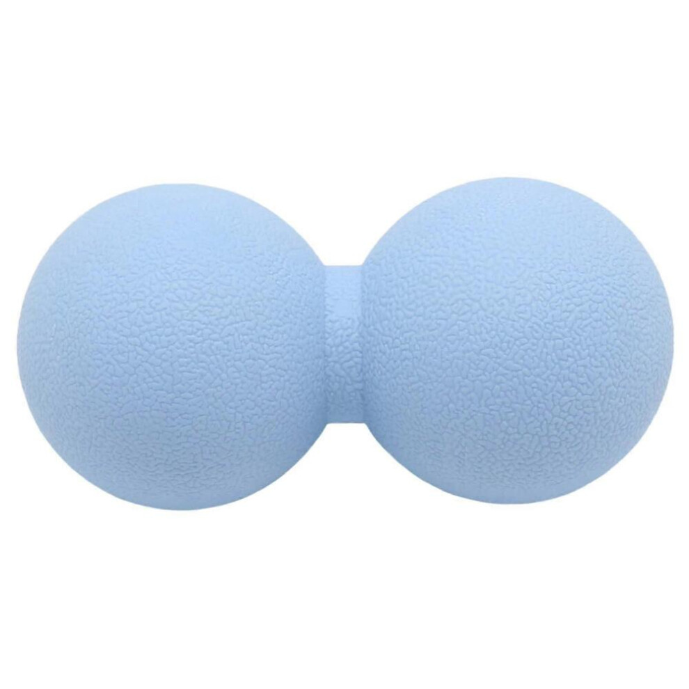 Blue (Blue)Hard Peanut Massage Ball For Physical Therapy, Deep Tissue Tool For Myofascial Release And Muscle Recovery,