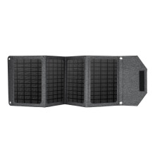 30W Portable Solar Panel Foldable Waterproof Fast Charging for Camping Power Bank Generator