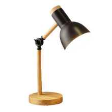 Stolní lampa do hotelu s žárovkou, obývací pokoj, čtecí stůl, příslušenství