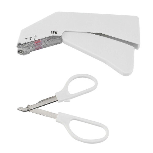 Medical stapler disposable 35w with remover tool
