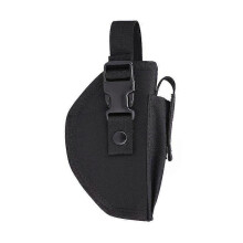 Funda portátil para equipo, funda de transporte oculta, funda para cintura con clip, 1 pieza, negra