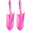 Pala portatile P Pala da esterno Spatola Lings Pala per piante da fiore En () (2 pezzi) 1