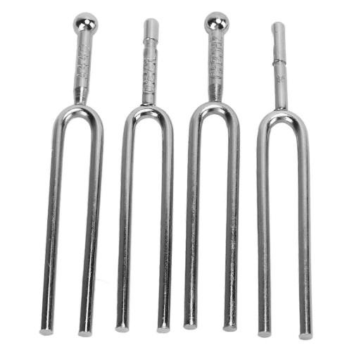 4Pcs Tuning Fork Standard Instrument Repair Tool Set Kit for Maintenance Accessories