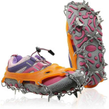 Ice Cleats For Kids Crampons For Kids Hiking Boots & Shoes Stainless Steel Anti Slip Traction Cleats-FCY