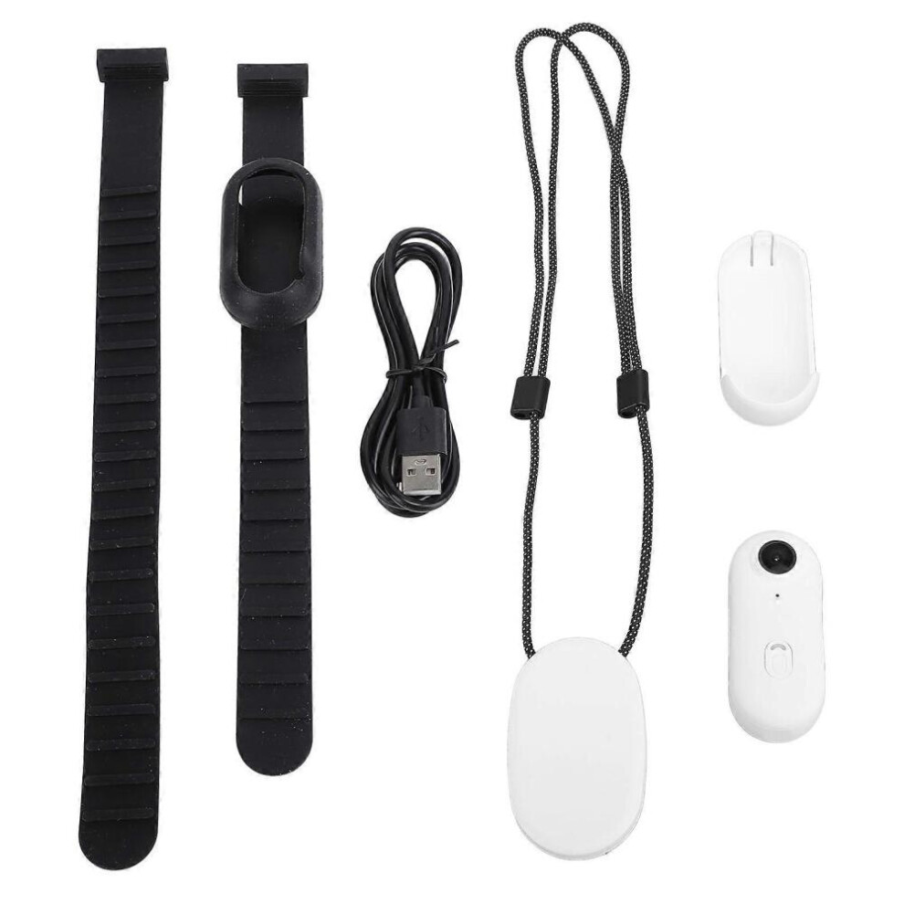 Pet Collar Camera 4K 30Fps Hd Wireless Wide Angle Magnetic Loop Recording Wearable Small Action Camera With Back Clip For Outdoor Sports Vlo 9361375598891