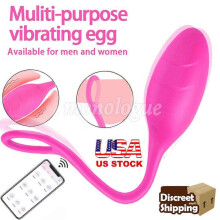 (A-Pink) Zuigende vibrerende damesonderbroek massager, draagbaar, draadloos, met app-bediening.