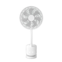 USB Stroller Fans 3600Mah Fan Clip Fan Portable with 4 Gears Quiet Clip Table Fan 720 Rotatable Battery Fan