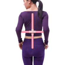 Yoga Sticks Stretching Tool Humpback Correction Stick Yoga Open Back Stick for Teenagers Students Adults