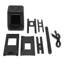 Film-Dia-Scanner, wandelt 135er, 126er und 110er Filme und Dias in Negative, Farb-, Schwarzweiß- und JPG-Fotos um, 22 MP mit 2,0-Zoll-LCD-Bi