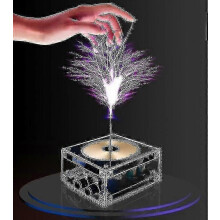 Bluetooth Music Tesla Coil Reproduktor Bezdrátový přenos Experiment Stolní Hračka Model