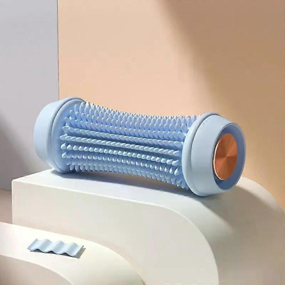 Blue (Blue)Foot Massager Massage Roller Yoga Massage Ball Plantar Fascia Roller Muscle Relaxation Care Plastic Manual Foot Massager