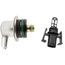 1 Pcs Fuel Pressure Regulator & 1 Pcs Car Intake Air Charge Temperature Sensor for