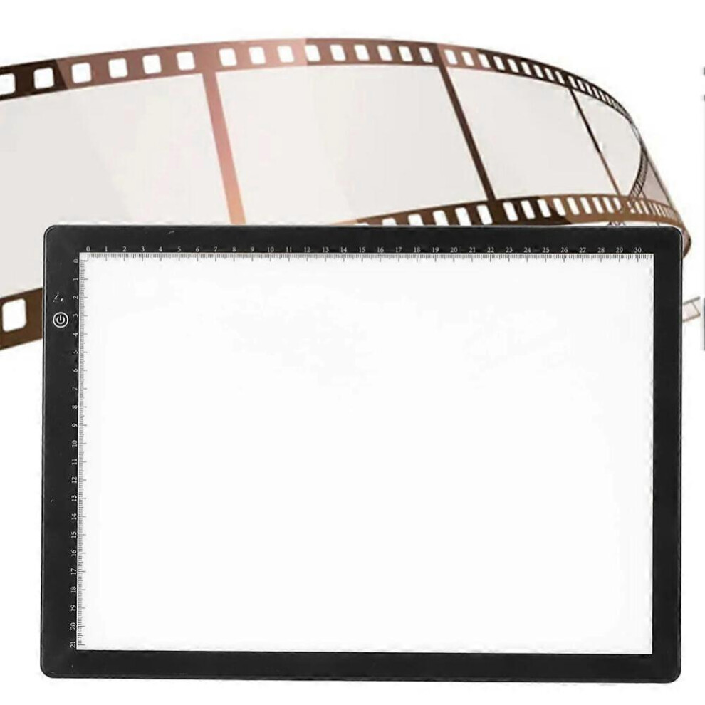 Slide Viewer Ultra Slim A4 Size 3 Brightness Mode App Editing Soft Led Usb Powered Slide Scanner For Film Negative 9361375631239