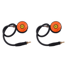 2X Scuba Duiken Duiker Regulator Duiken Snorkel Buis Snorkeluitrusting Drukregelaar 2E Duik Duiken Regulator-Oranje