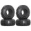 4 Peças 1.9 Polegadas Pneu de Escalada Universal 106mm Pneu de Terreno Rochoso com Forro Interno para 1/10 Rc Crawler 3