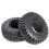 4 Peças 1.9 Polegadas Pneu de Escalada Universal 106mm Pneu de Terreno Rochoso com Forro Interno para 1/10 Rc Crawler 5