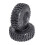 4 Peças 1.9 Polegadas Pneu de Escalada Universal 106mm Pneu de Terreno Rochoso com Forro Interno para 1/10 Rc Crawler 6
