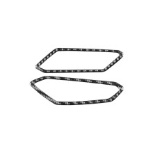 Carbon Fiber Dashboard Side Air Outlet Vent Cover Trim for 2 Series F44 2020-2023 Interior Accessories