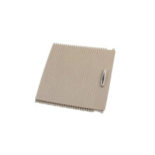 1PC89BD1AG Center Console Armrest Box Roller Blinds Storage Box Trim Cover for Grand Voyager Dark Beige