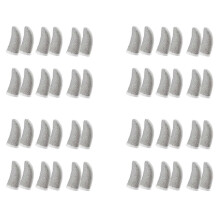 18-pins vingerhoesjes van koolstofvezel voor PUBG Mobile, touchscreen vingerhoesjes, wit (48 stuks)
