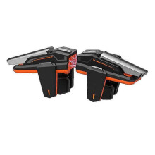 M2 mobiele gamecontroller, gaming trigger joystick, legering, magnetische handgreep, grip, fysieke schietknoppen voor PUBG (Android & iOS).