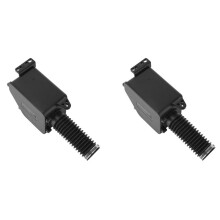 2X New ATV Air Filter Box Intake Cleaner Bend Filter Compatible with GY6 150cc Engine 4-Wheel ATV Go Kart Scooter Moped
