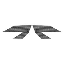 Carbon Fiber Inner Door Panel Cover Decals Trim for 2 Series F44 2020-2023 Interior Accessories